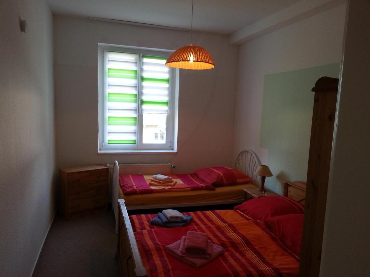 Grosse Wohnung Nossentiner Huette Buitenkant foto