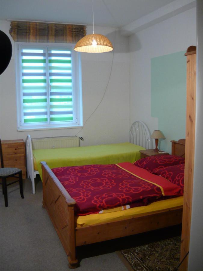 Grosse Wohnung Nossentiner Huette Buitenkant foto